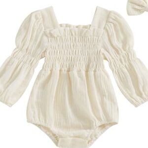 White Bear Bubble Romper 18-24 Months